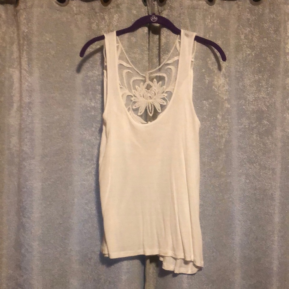 Paper + Tee tank top